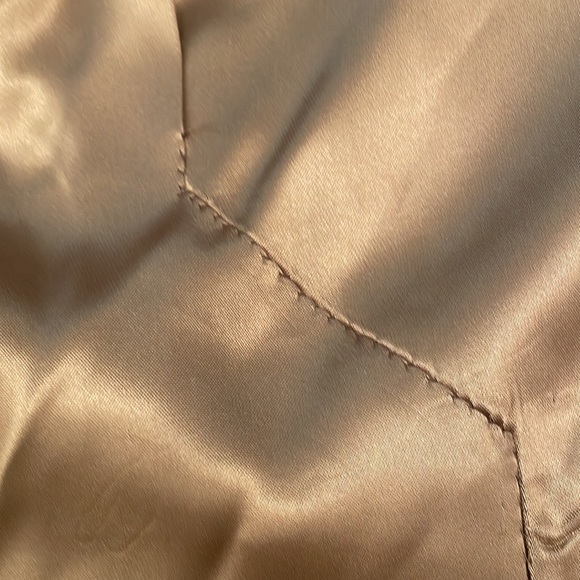 Vintage Burton men’s 40 wool brown overcoat hidden buttons velour collar Canada - Picture 10 of 13